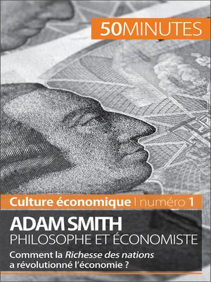 cover image of Adam Smith philosophe et économiste
